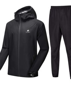 Traje de Sauna HOTSUIT para Hombres -Negro