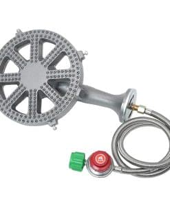 Quemador de Propano de Hierro Fundido COOKAMP -Plata