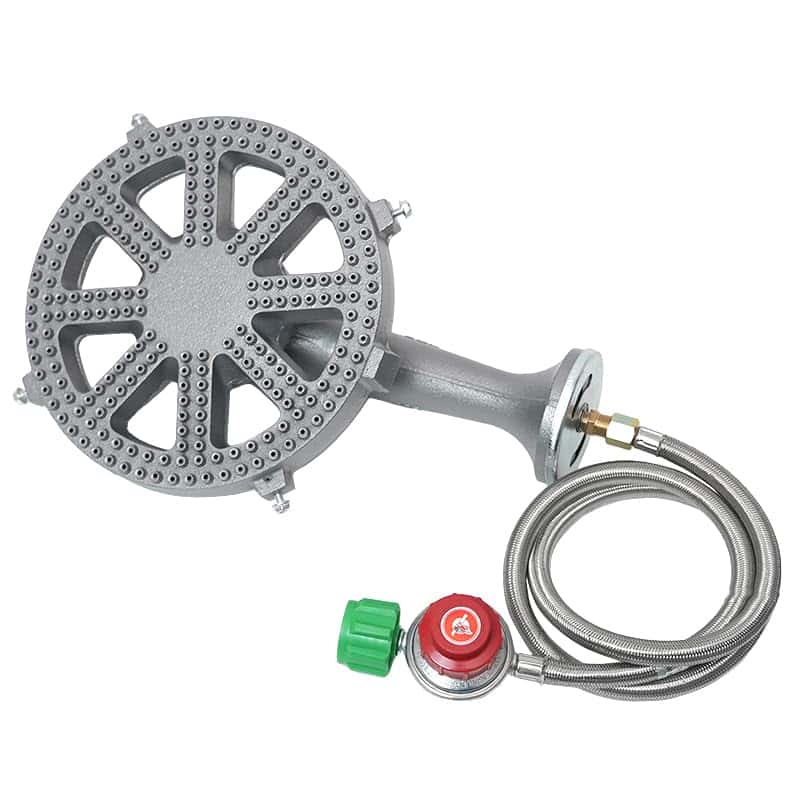 Quemador de Propano de Hierro Fundido COOKAMP -Plata