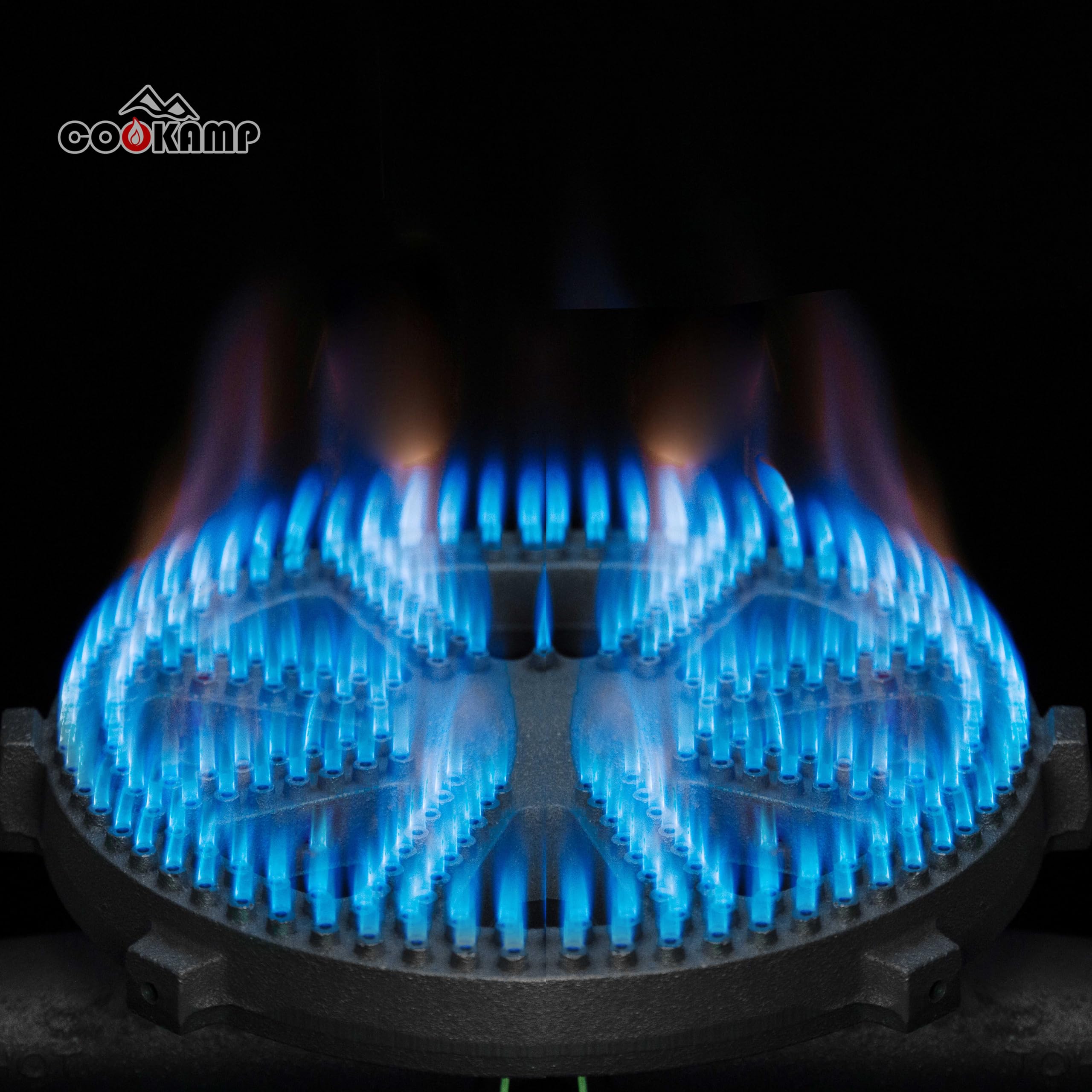 Quemador de Propano de Hierro Fundido COOKAMP -Plata - Imagen 5