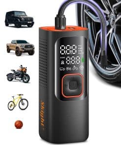 Inflador de neumáticos portátil Skight - Potente 160 PSI y