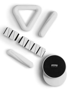 Kit de 4 Accesorios de Pilates Fitfiu Fitness: 1 Pesas 2