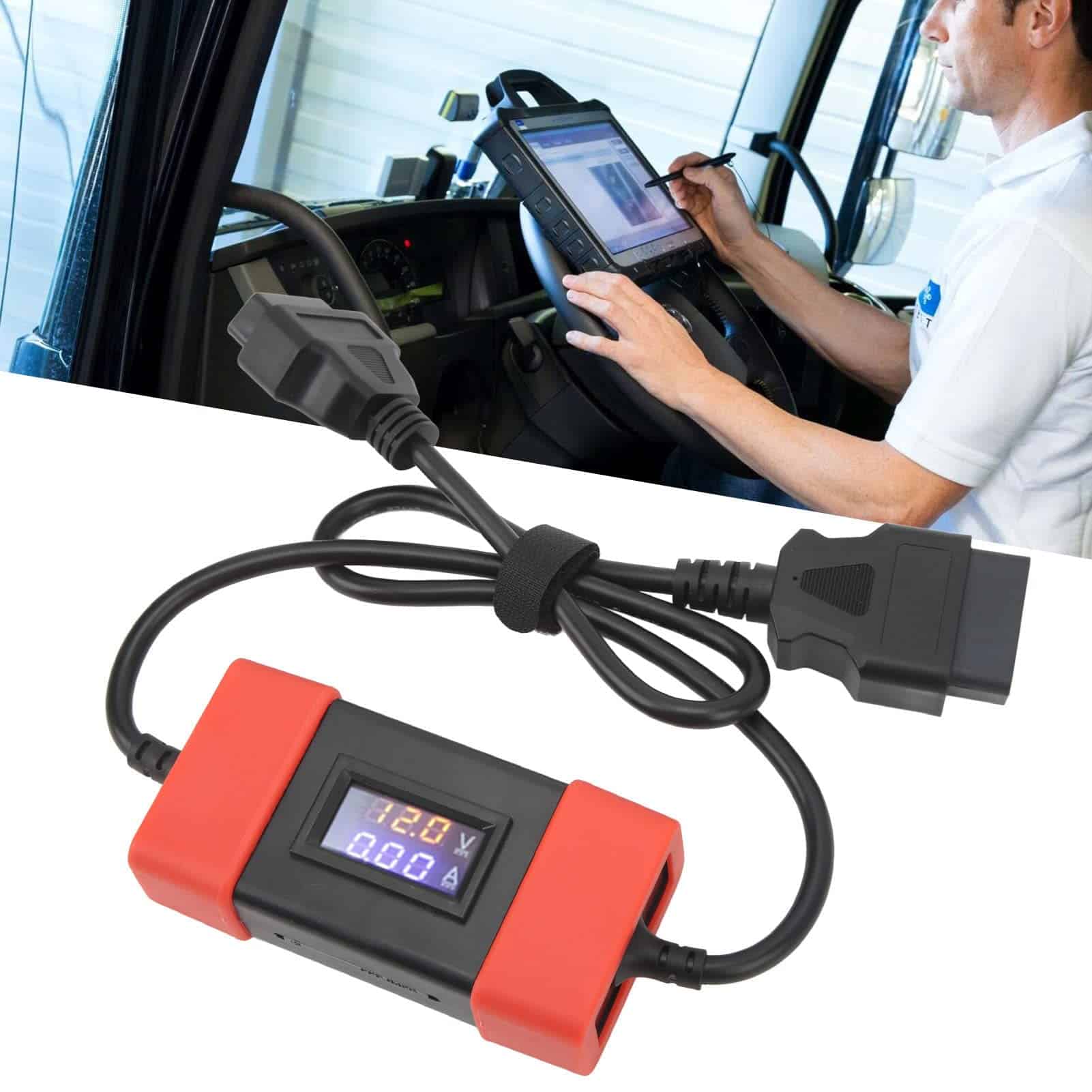 Adaptador de Cable Escáner Diagnóstico de Camiones OBD2 - Imagen 6