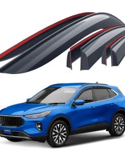 Deflectores de ventanas irrompibles -Humo Premium