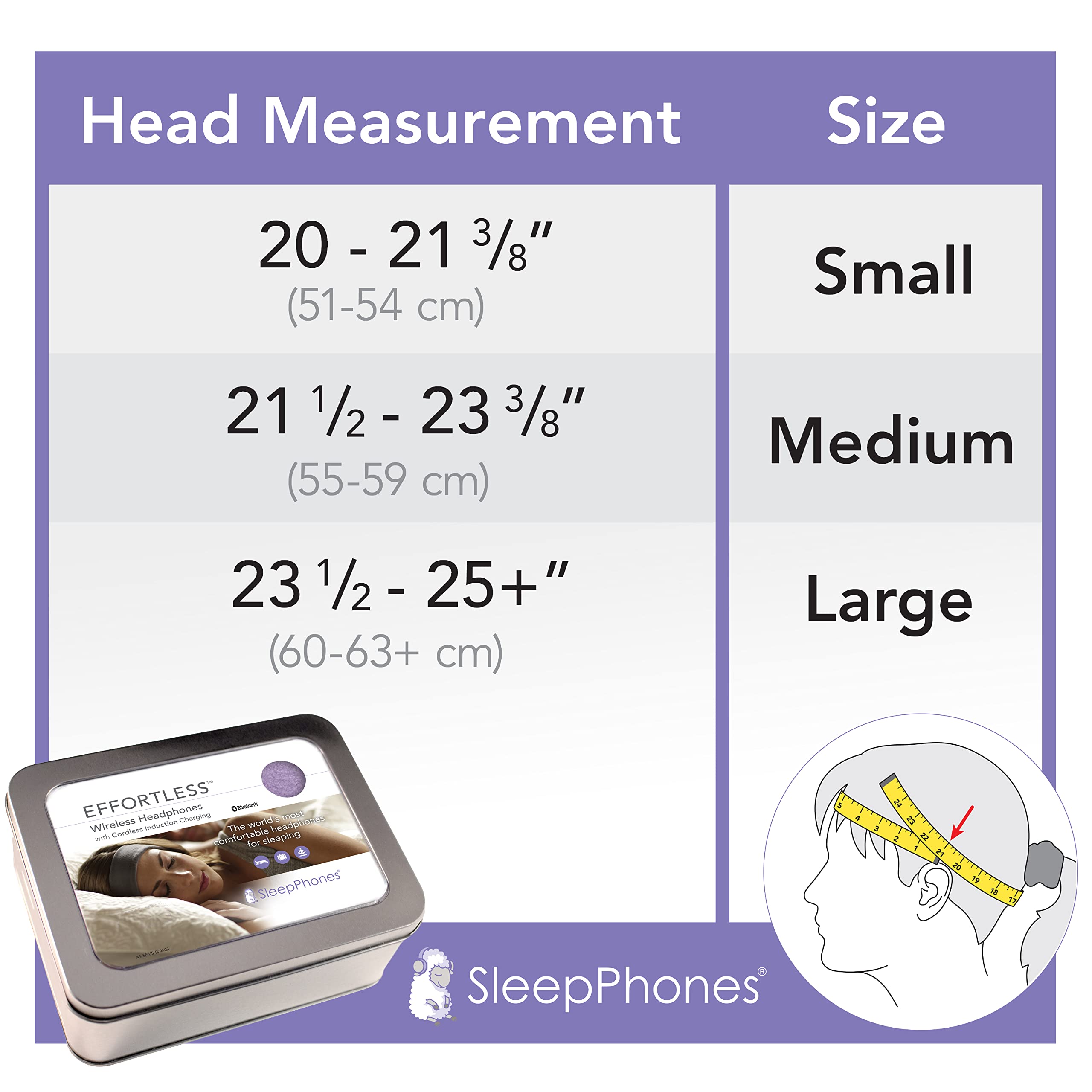 SleepPhones Effortless V8 Auriculares -Negro - Imagen 7