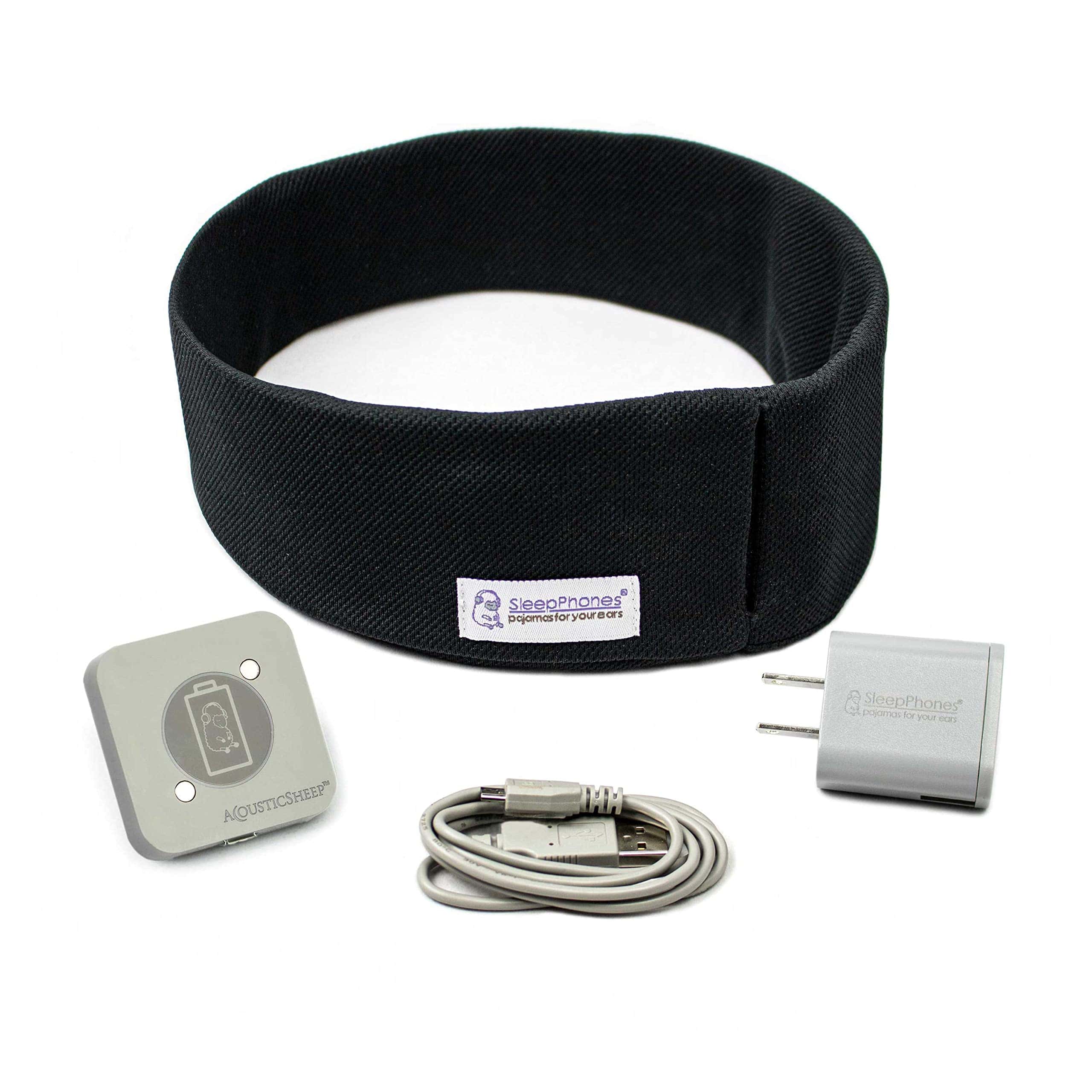 SleepPhones Effortless V8 Auriculares -Negro