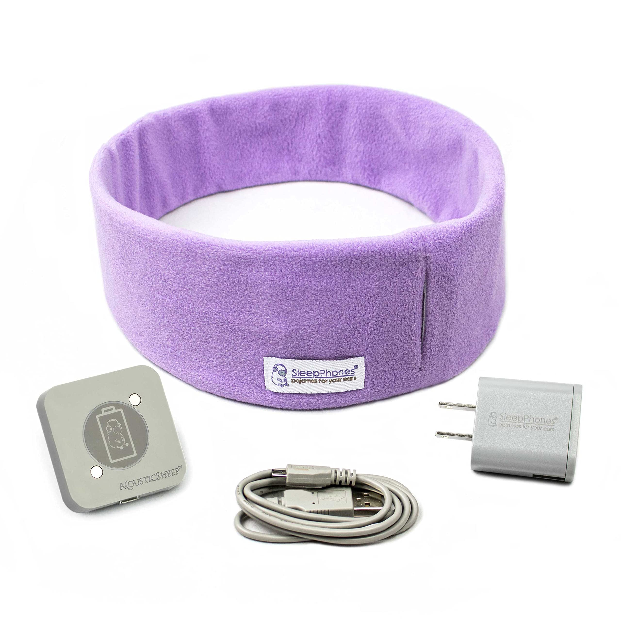 SleepPhones Effortless V8 Auriculares -Lavanda Tranquila - T