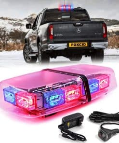 FOXCID 12" Luces de emergencia inalámbricas de 36 LED para