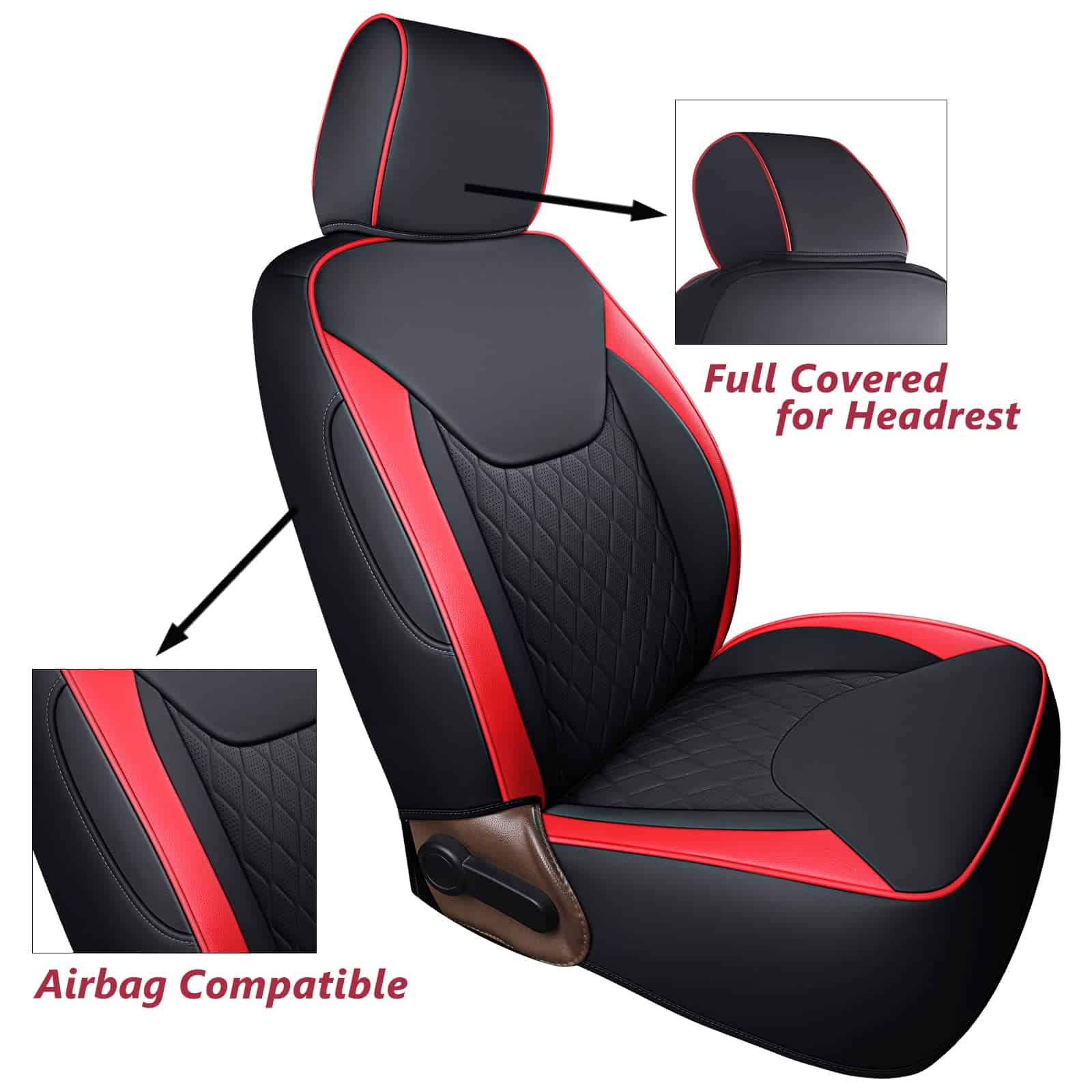 Cubiertas de Asiento Coverado para Jeep Wrangler JK JL de 4 - Imagen 4