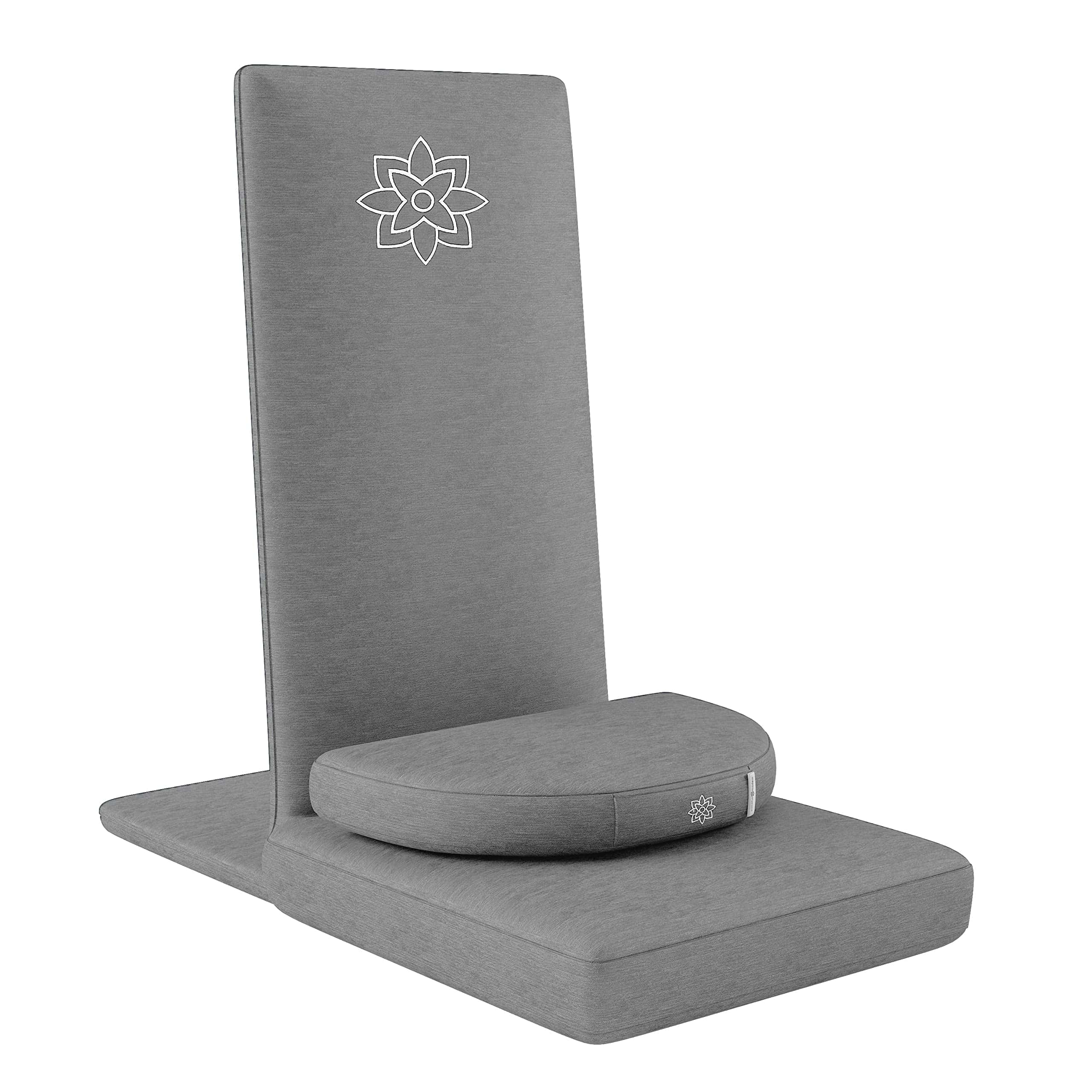 Silla de Meditación Plegable Mindful Modern -Gris Pizarra