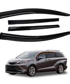 Deflectores de lluvia para ventanas laterales con cinta FIT