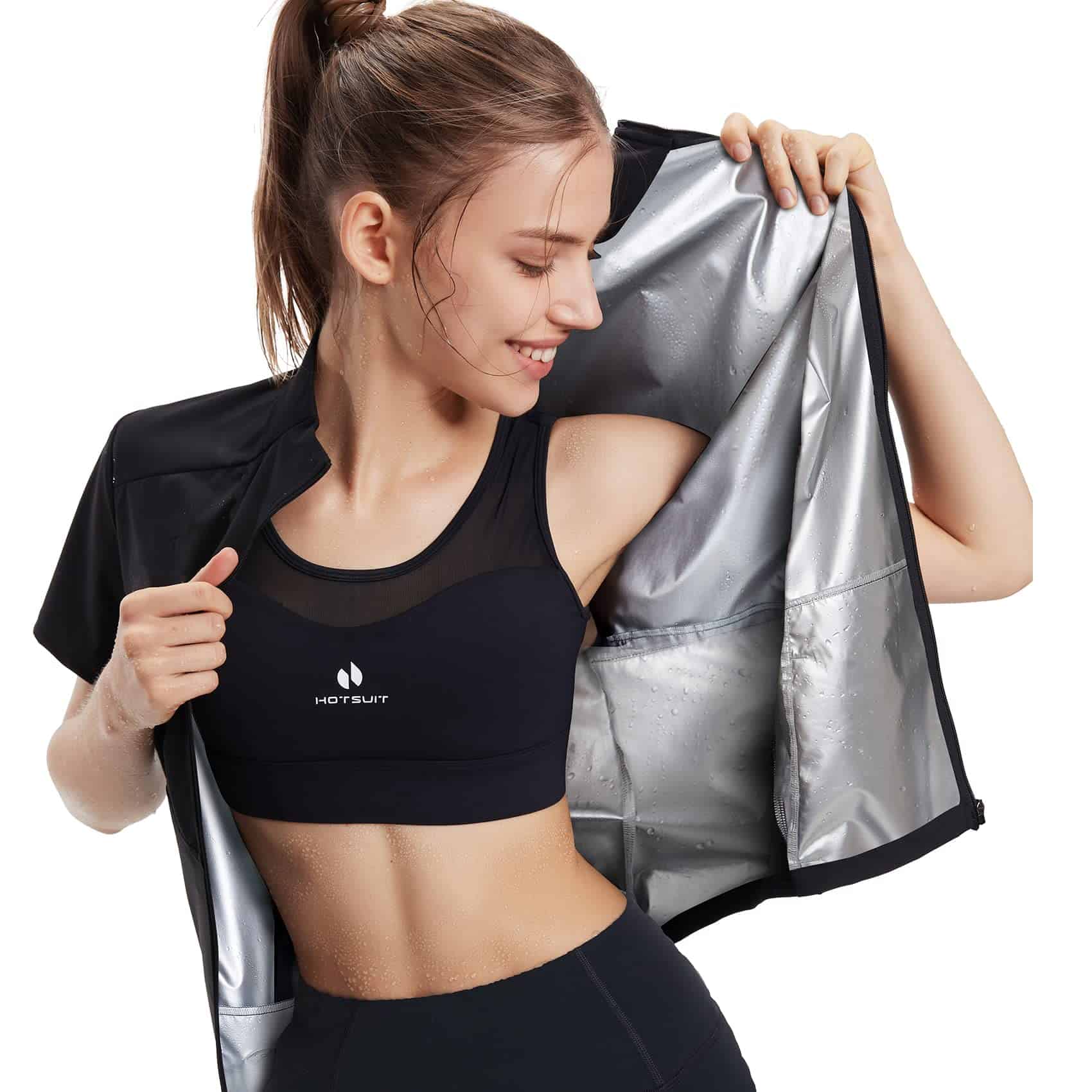 Top Sauna Slim Elástico HOTSUIT para Mujer Pérdida de Peso