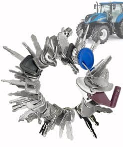 58 Pcs Conjunto de Llaves de Encendido para Equipos Pesados