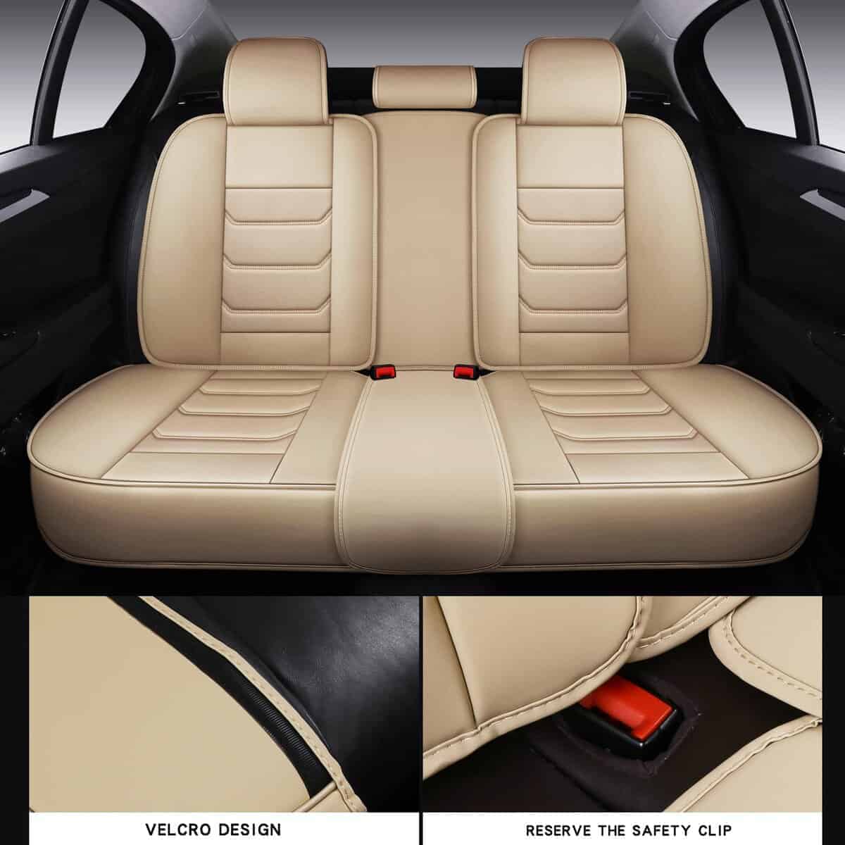 Cubierta de Asiento de Automóvil de Cuero Sintético de - Imagen 5