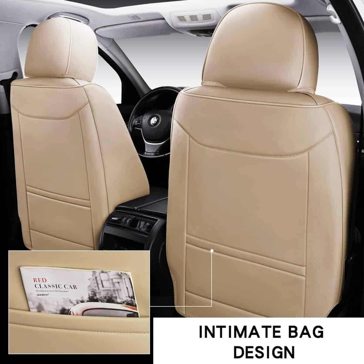 Cubierta de Asiento de Automóvil de Cuero Sintético de - Imagen 4