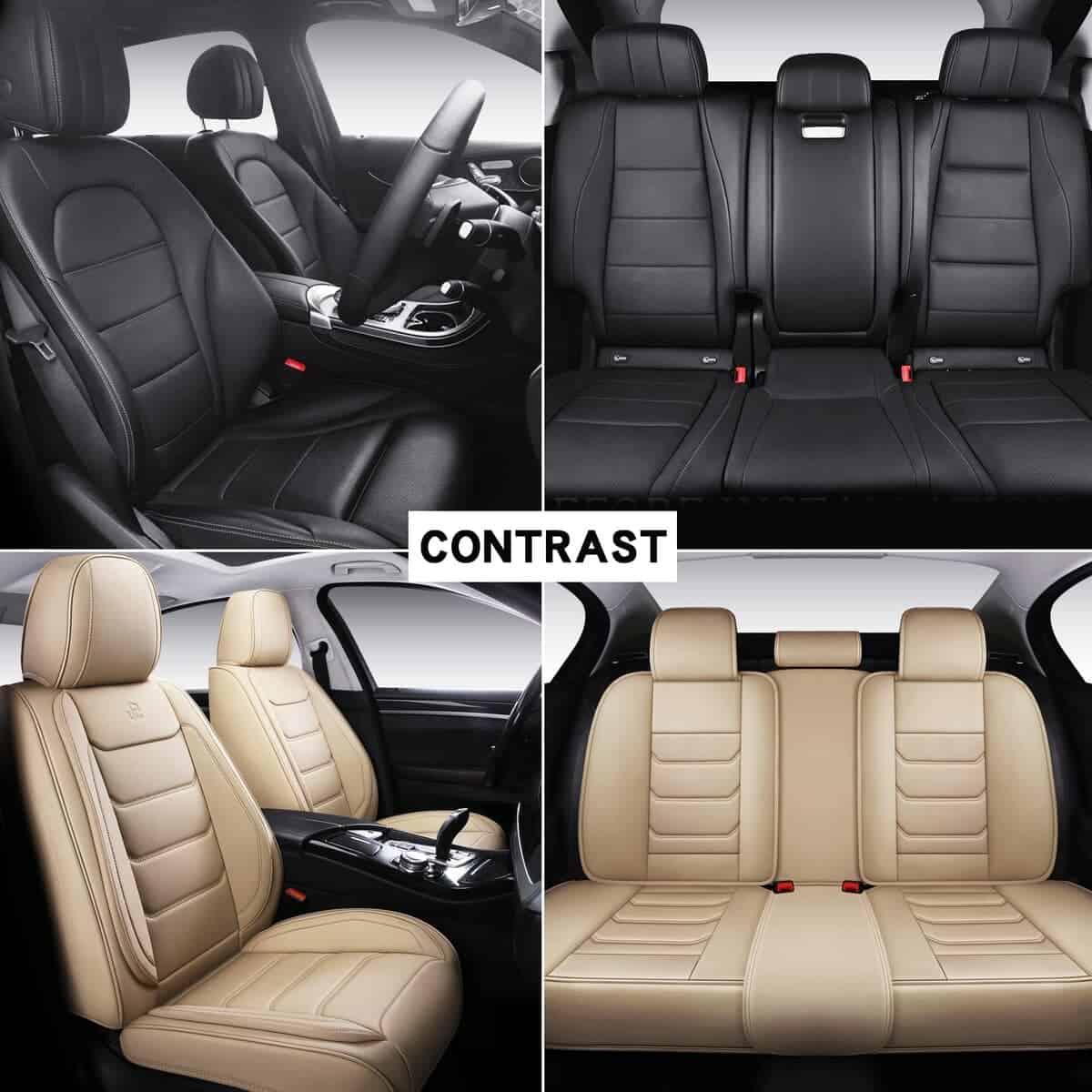 Cubierta de Asiento de Automóvil de Cuero Sintético de - Imagen 8