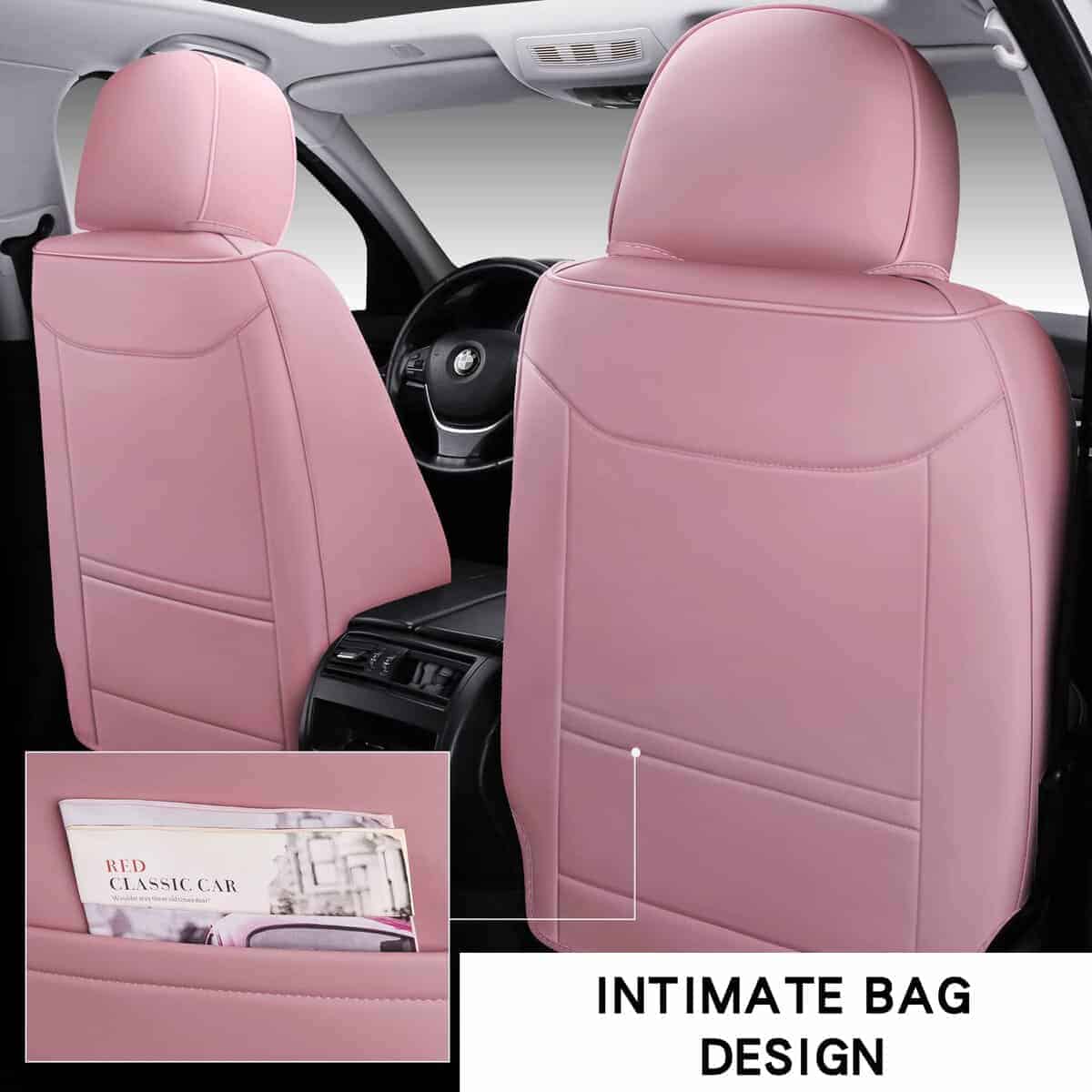 Cubierta de Asiento de Coche de Cuero Sintético Completa - Imagen 4