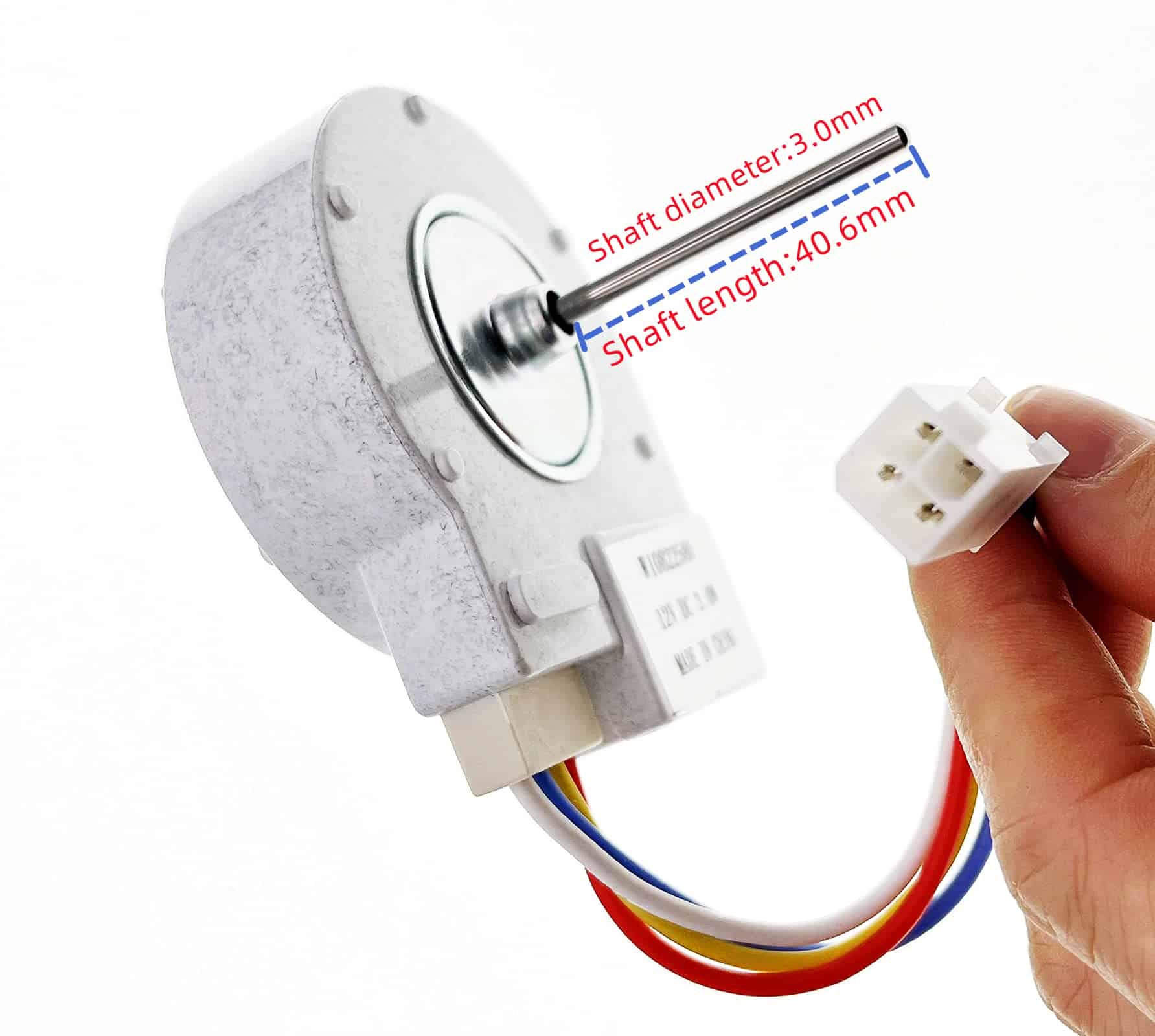 Motor del Ventilador Evaporador de Refrigerador W10822580 - Imagen 4