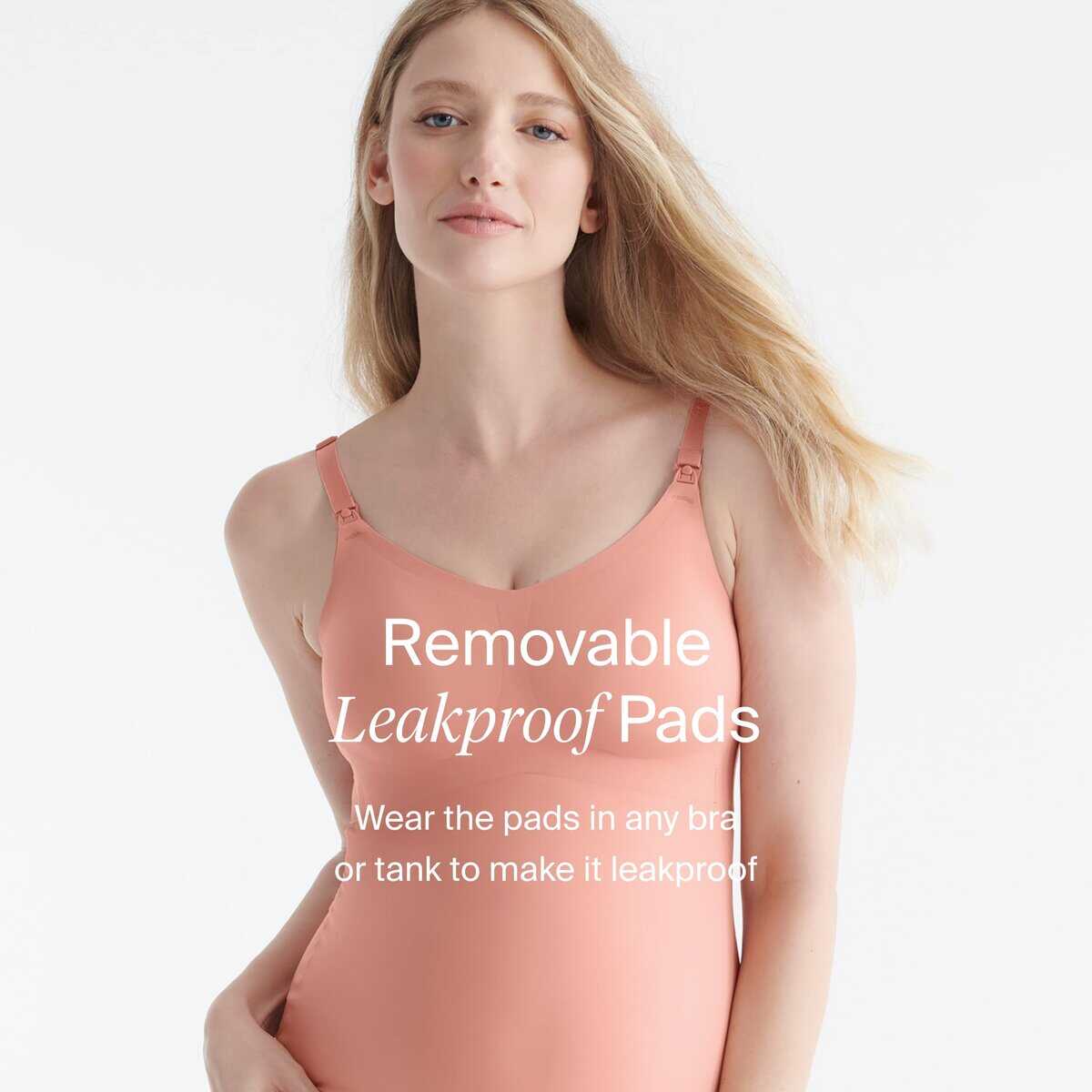 KNIX Seamless BlissFit Leakproof Nursing Tank - Sostén sin - Imagen 5