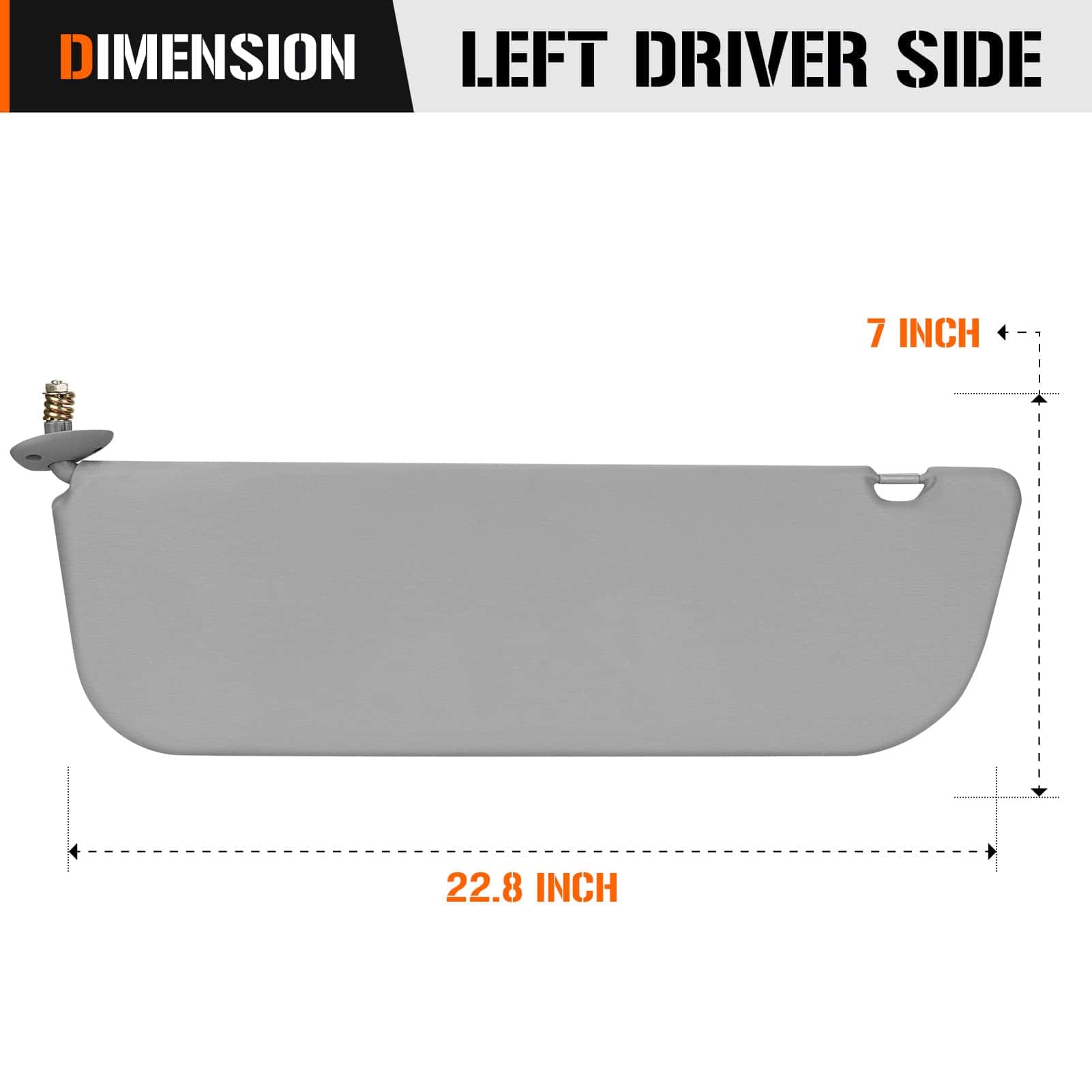 Visera Solar para Ford E150 E250 E350 Super Duty 2009-2014, - Imagen 5