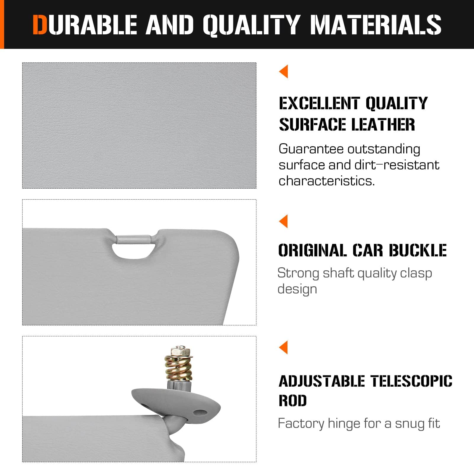 Visera Solar para Ford E150 E250 E350 Super Duty 2009-2014, - Imagen 4