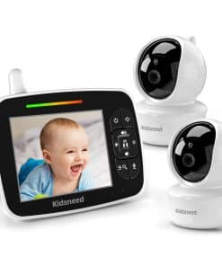 Monitor de Bebé Kidsneed con 2 Cámaras - Monitor de Bebé de