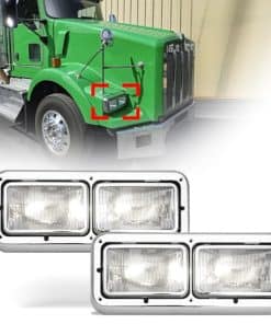 Conjunto de faros delanteros para Peterbilt 378 379 357,