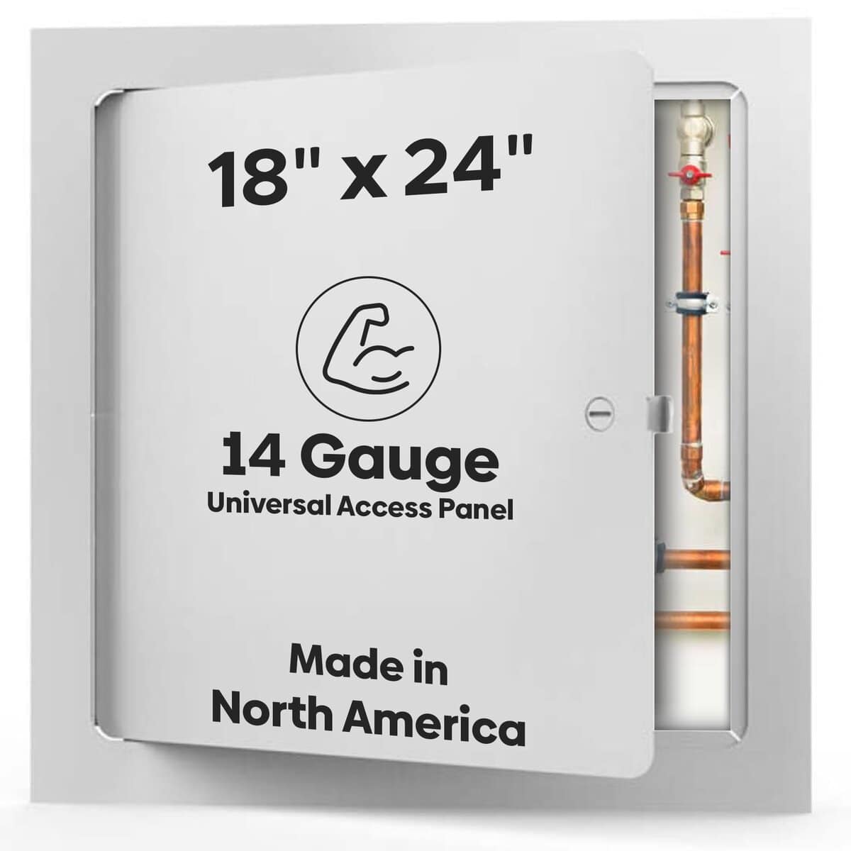 Mejor Panel de Acceso Metálico Universal de 18 x 24