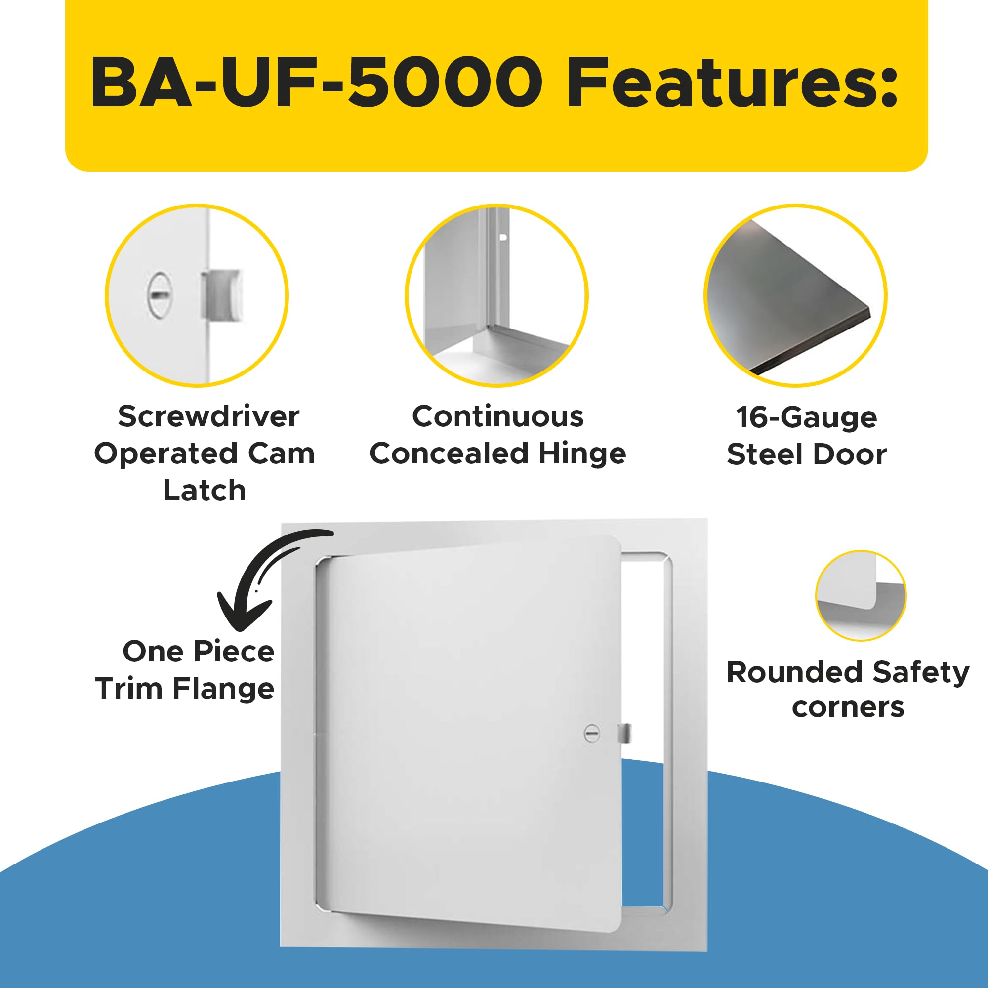 Mejor Panel de Acceso Metálico Universal de 18 x 24 - Imagen 3