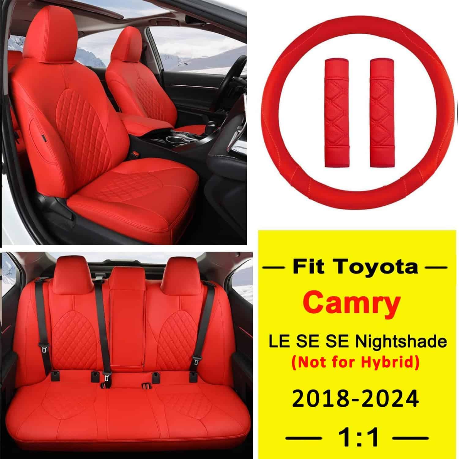 Fundas de asiento personalizadas GIANT PANDA Fit para - Imagen 3