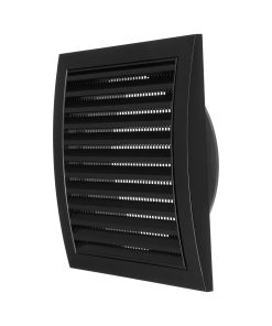 Campana de escape de 6 pulgadas de antracita con pantalla