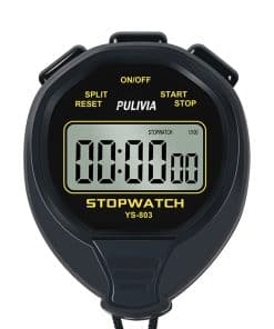 PULIVIA Cronómetro Impermeable Stopwatch Timer Solo