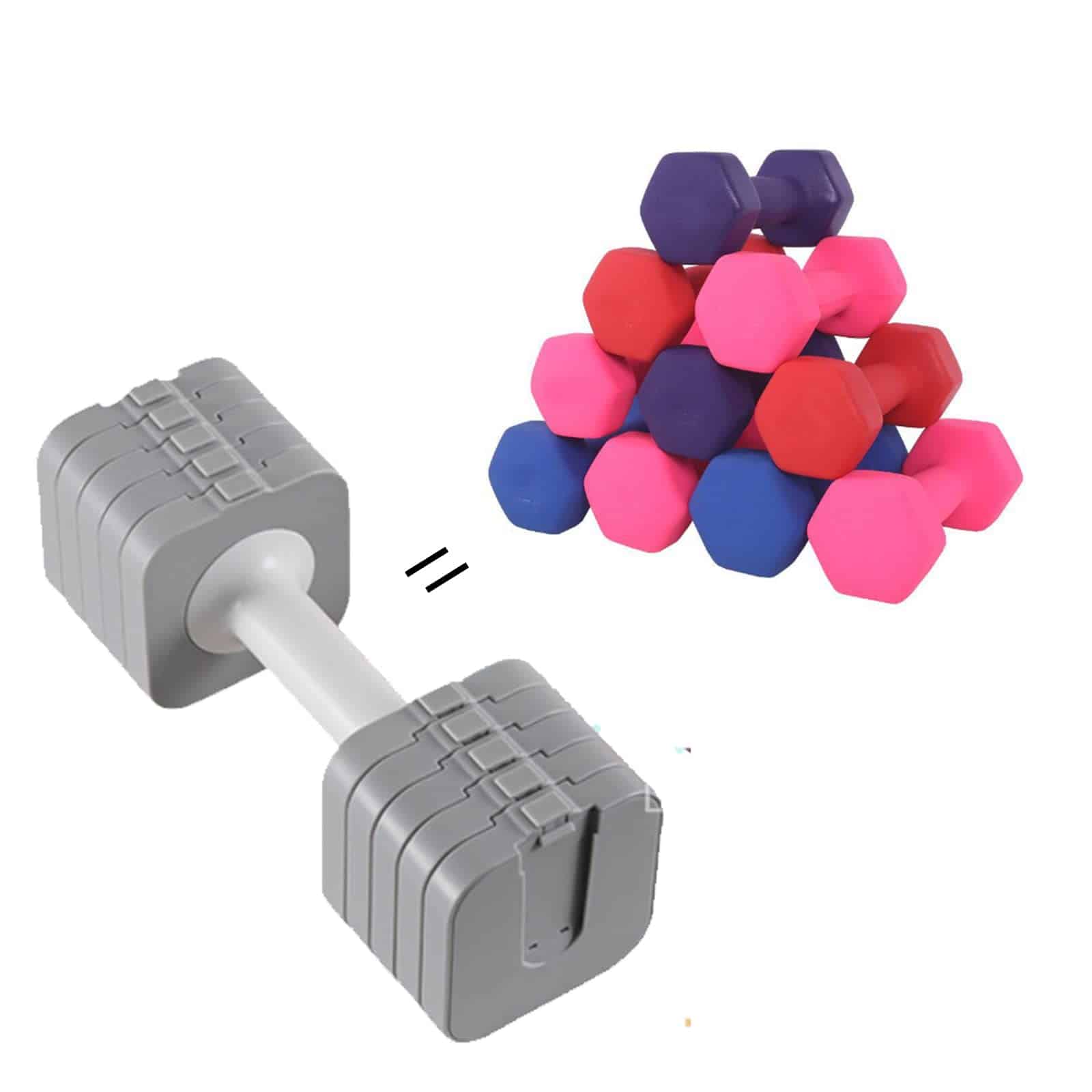 Juego de Mancuernas Ajustables Inteligentes para Mujeres 22 - Imagen 5