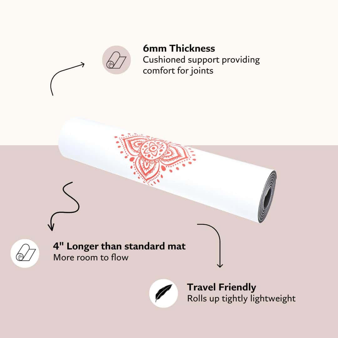 Tapete de Yoga Chakra Shakti Warrior - Diseño de Artista, - Imagen 4