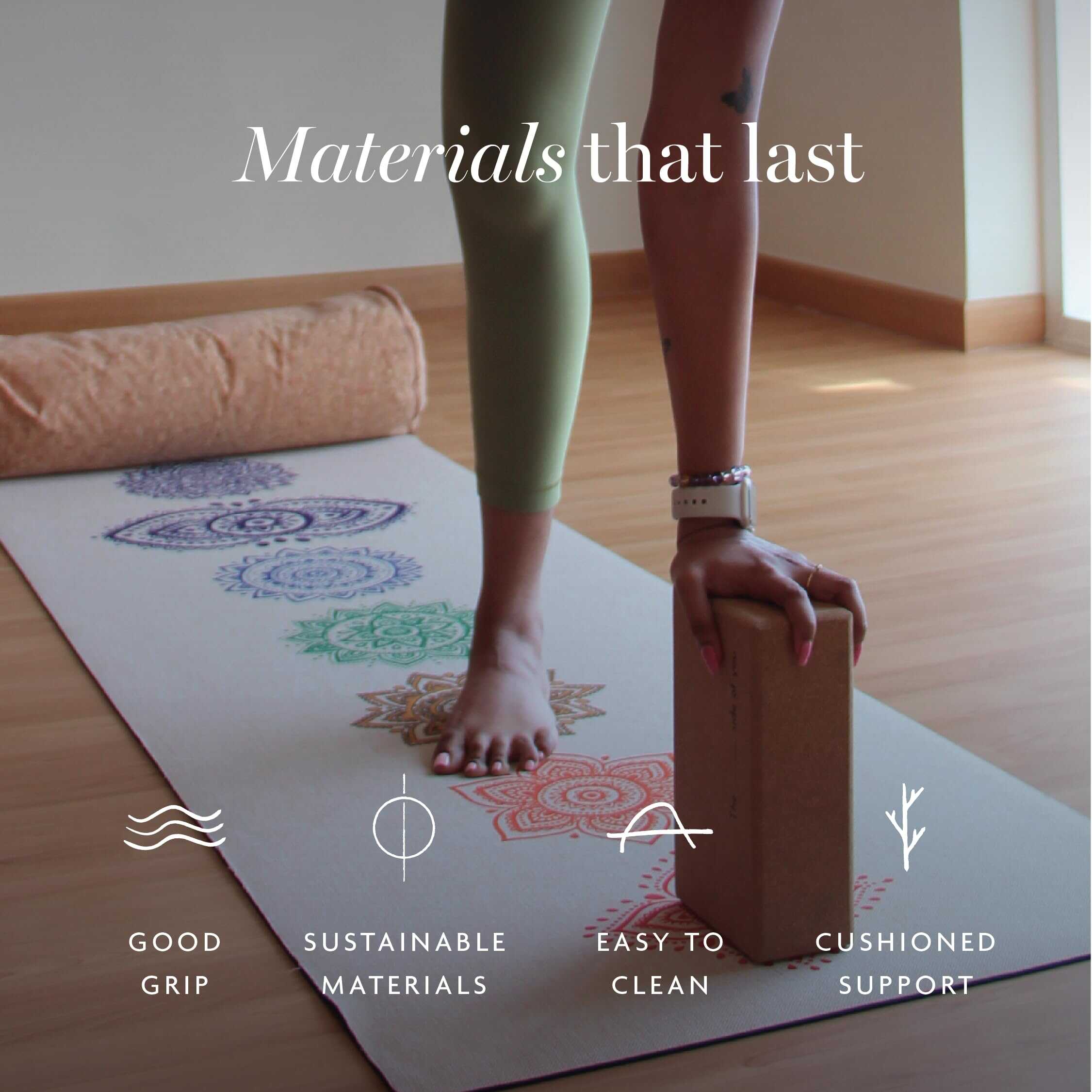 Tapete de Yoga Chakra Shakti Warrior - Diseño de Artista, - Imagen 3