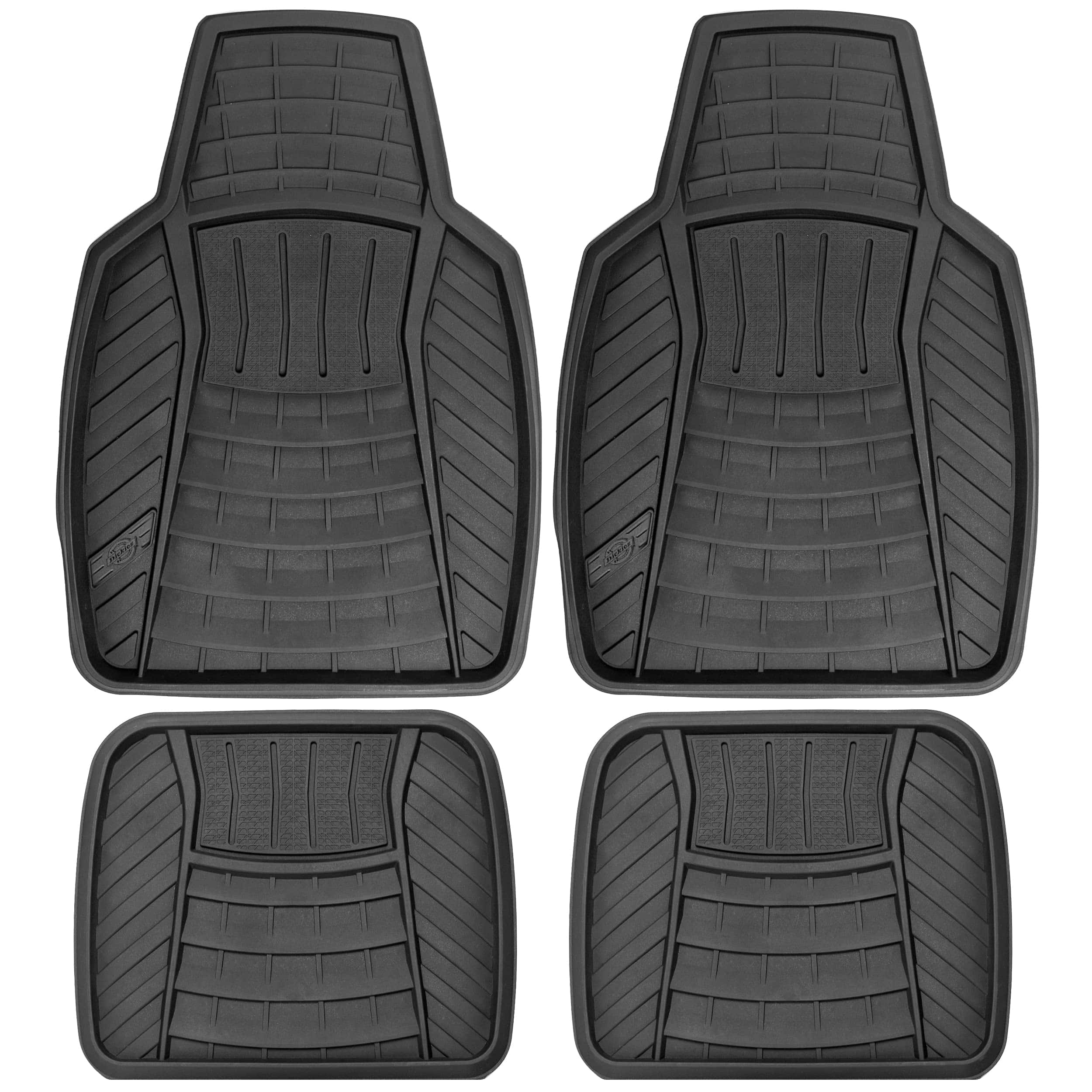 Tapetes de Piso Todo Clima de 4 Piezas para Autos,