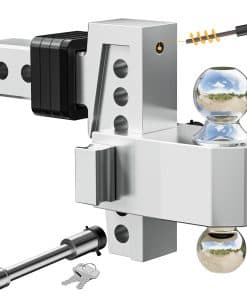 Enganche de remolque ajustable VNN con caída de 6 pulgadas
