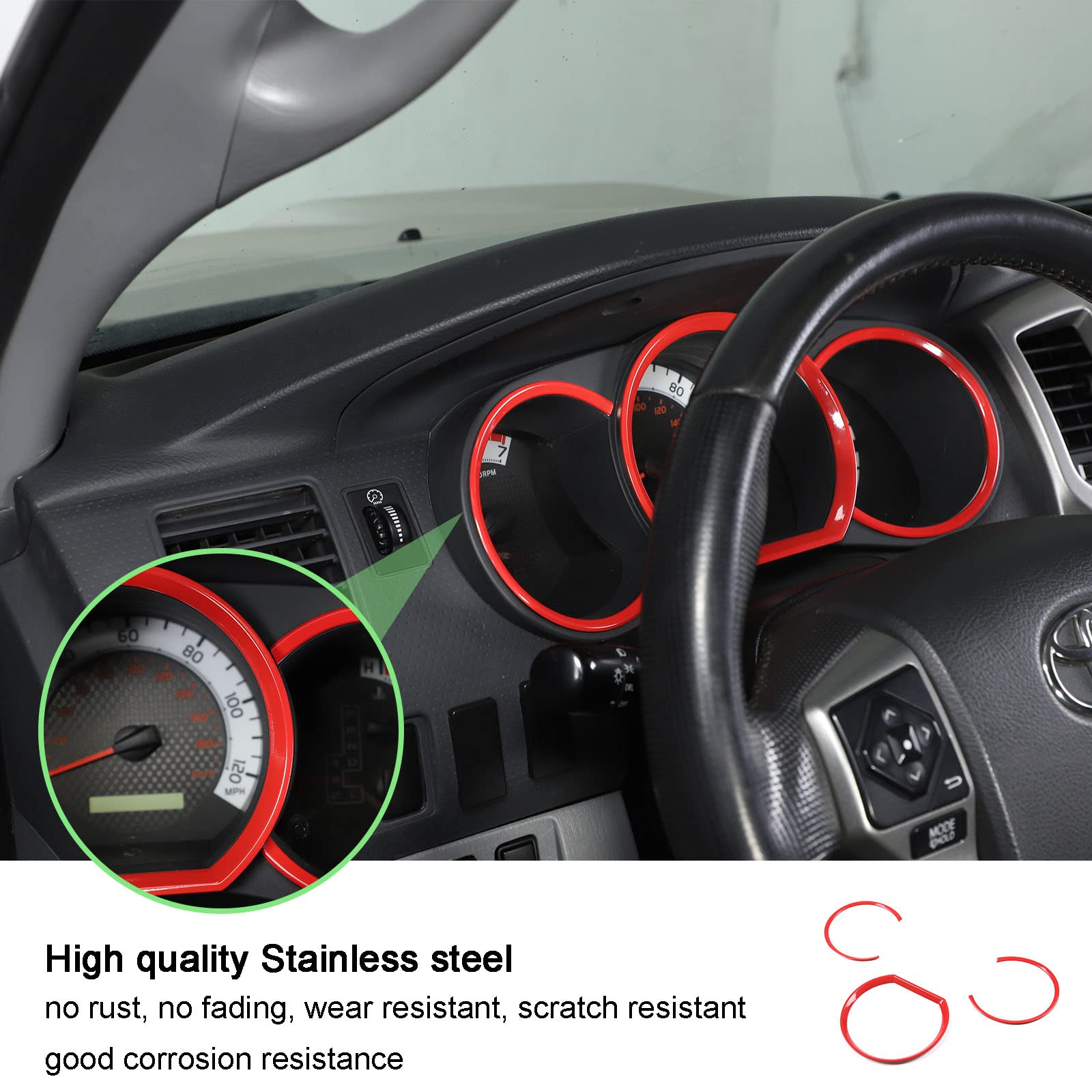 Anillo decorativo para panel de instrumentos de automóvil - Imagen 6