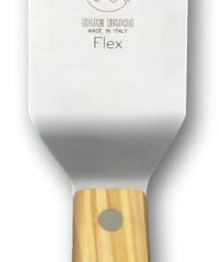 Espátula Estrecha DUE BUOI Flexy con Mango de Madera de