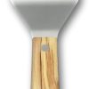 Espátula Pequeña Flexible con Mango de Madera de Olivo DUE