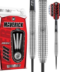 Set de Dardos de Punta de Acero Profesional Winmau Maverick