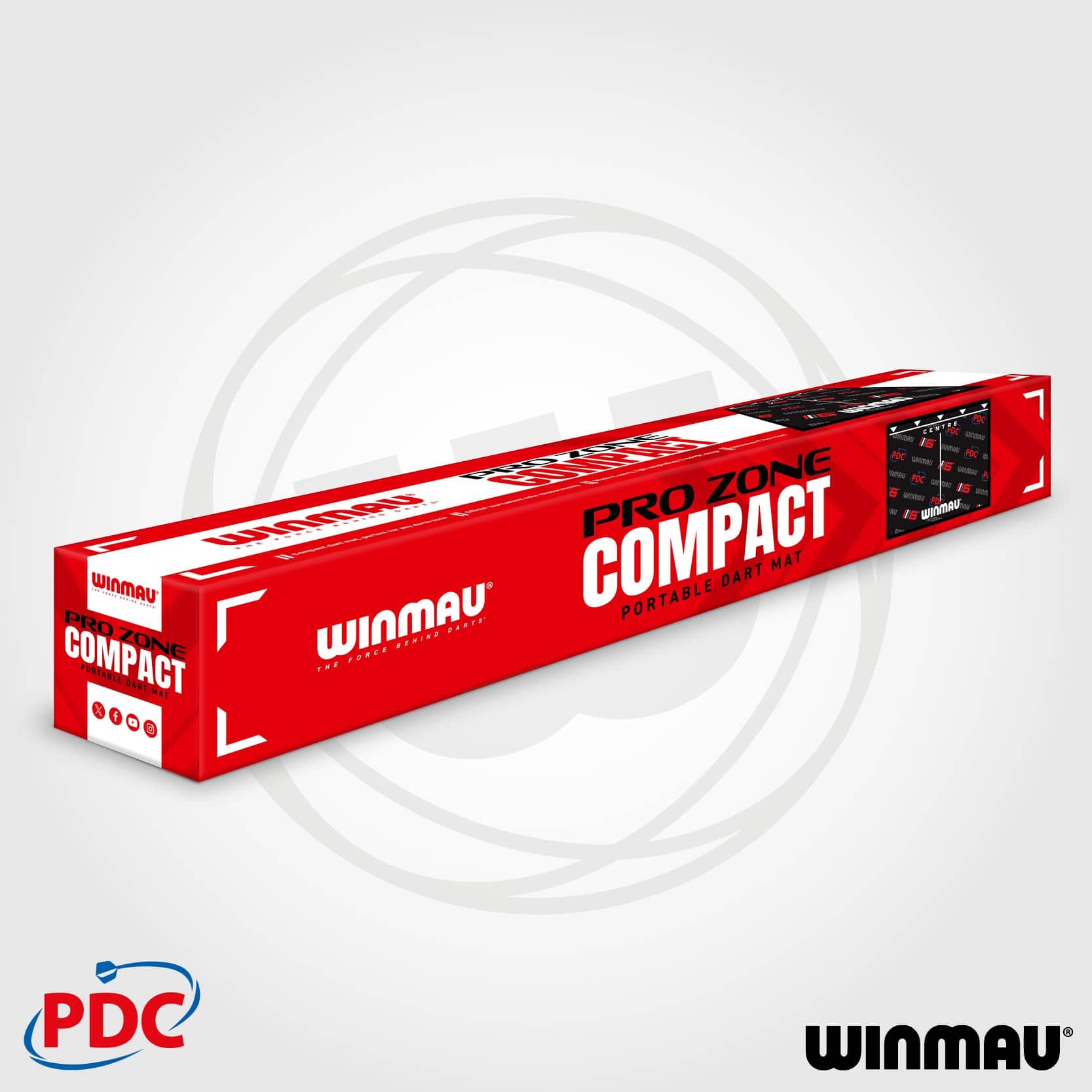 Tapete de Dardos Portátil Winmau Compact-Pro - Imagen 6