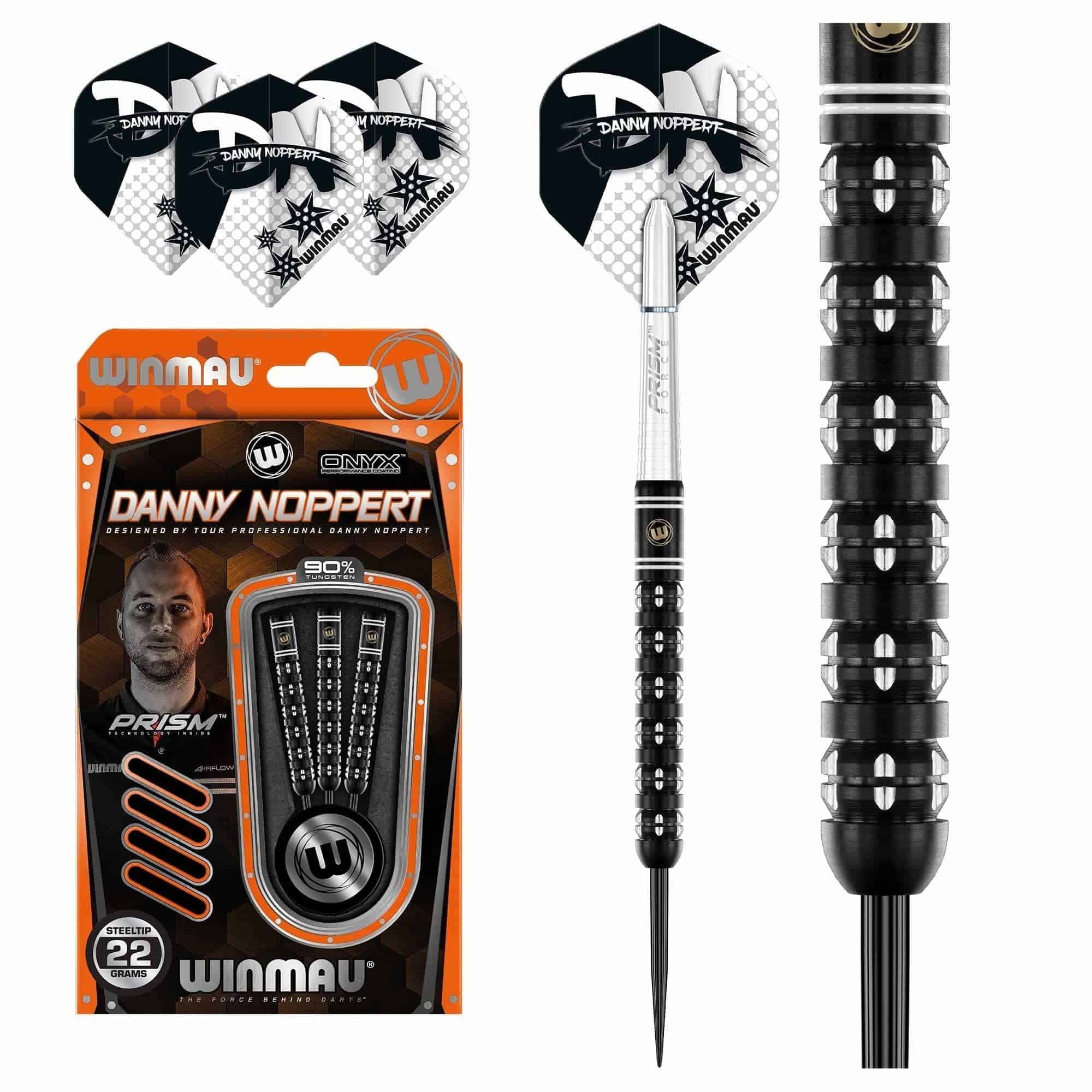 Juego Profesional de Dardos de Tungsteno Winmau Danny