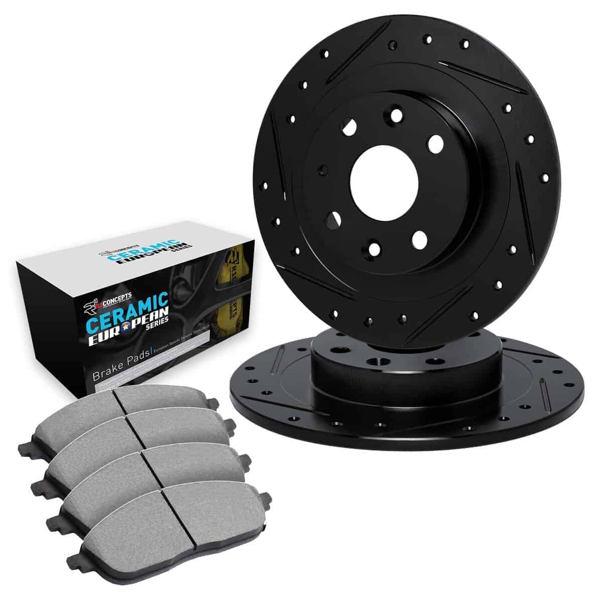 Kit de Frenos y Discos Traseros R1 Concepts | - S40, V40