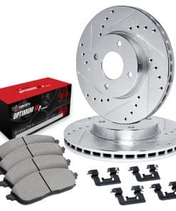 Juego de Frenos Delanteros y Discos R1 Concepts | Pastillas