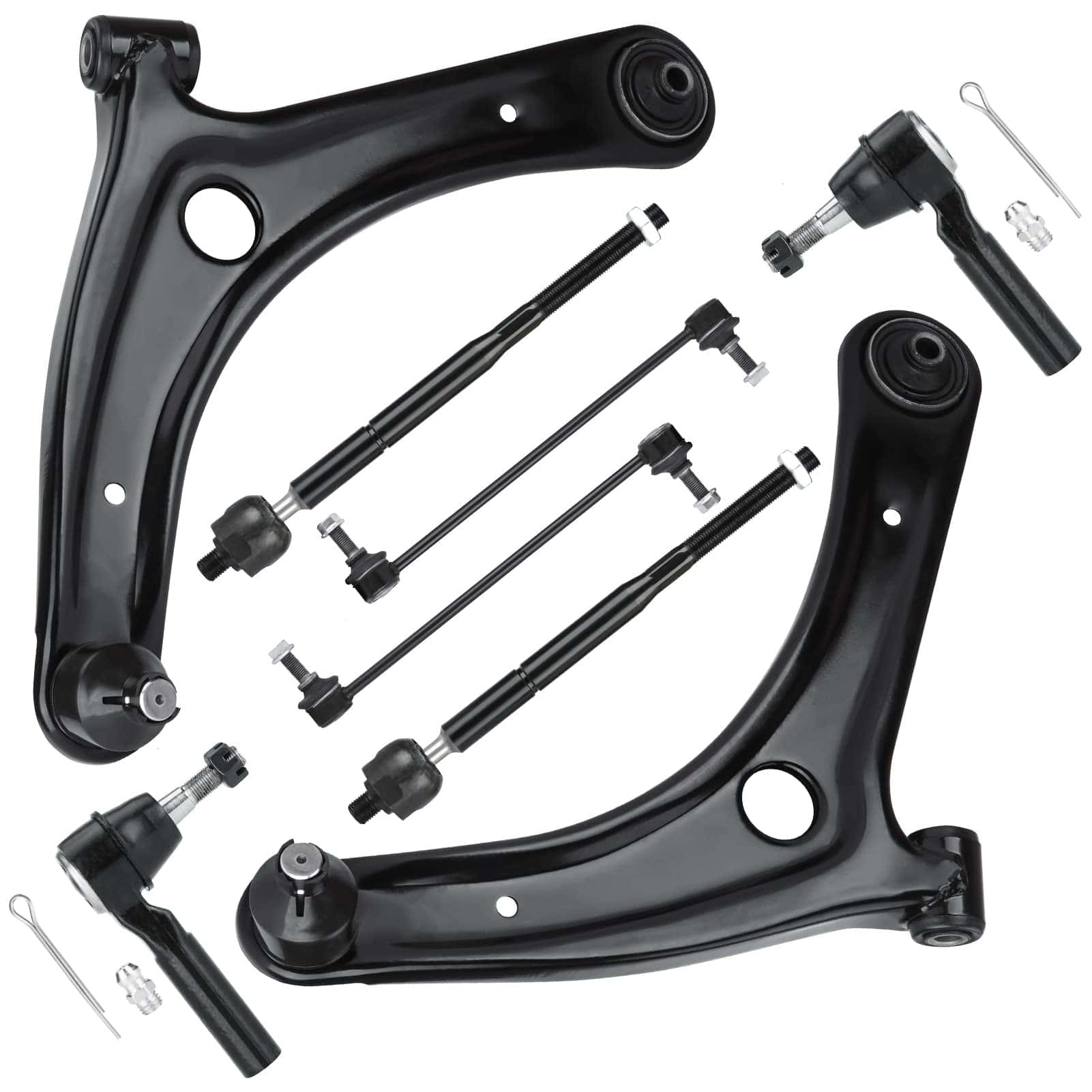 8PCS Brazo de Control Inferior Delantero con Junta de Bola