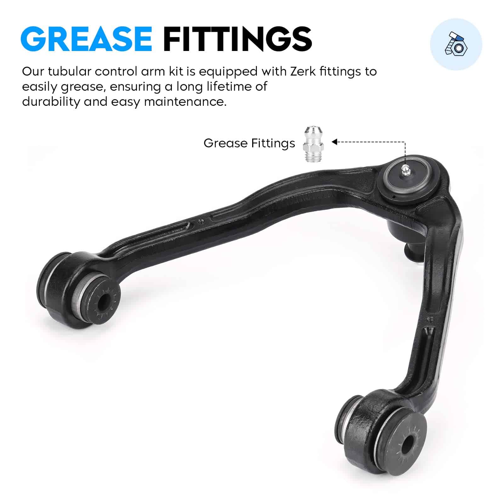 K80942 Brazo de Control Superior Delantero con Junta de - Imagen 3