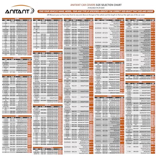 Cubierta de Coche SUV ANITANT a Prueba de Agua para Todas - Imagen 8