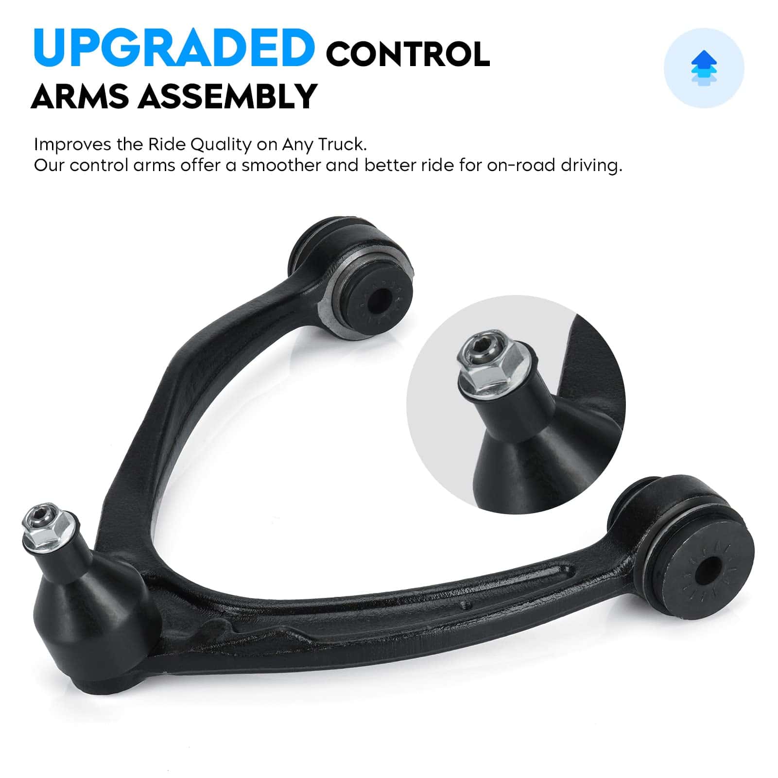 Brazo de control superior izquierdo delantero K80669 para - Imagen 4