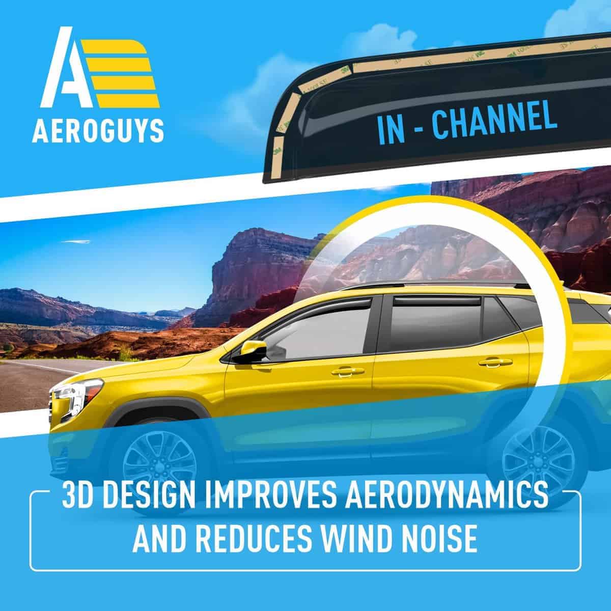 Deflectores de Ventanas Extra Duraderos en Canales - Imagen 6